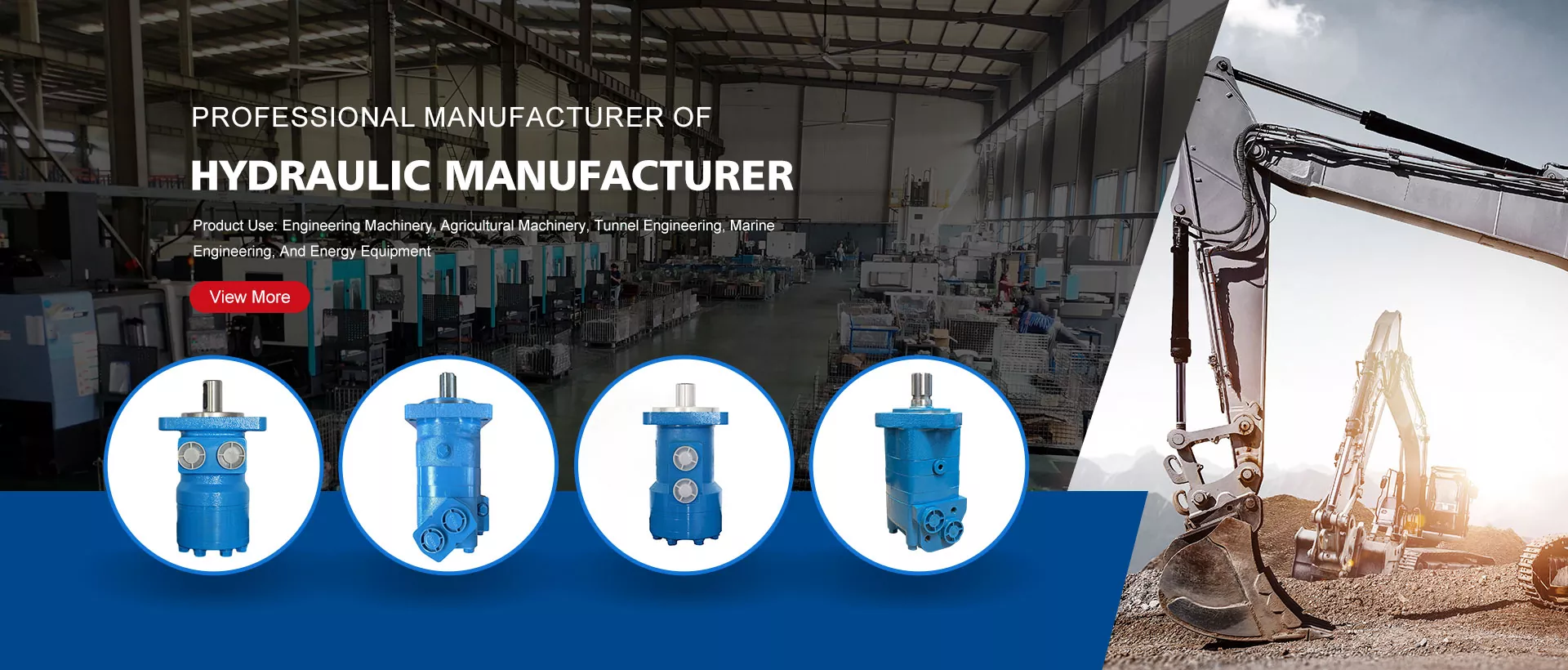 Awọn olupese Mordraulic Motors